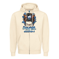 Sandshell dental assistant messy bun Zipper Hoodie - BarkalooDesign