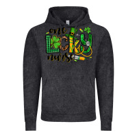 Vintage Black St. Patrick's Day One lucky Nurse Vintage Hoodie - OliviaCreatesArt