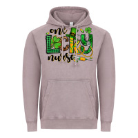 Vintage Zinc St. Patrick's Day One lucky Nurse Vintage Hoodie - OliviaCreatesArt