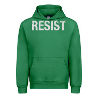Emerald resist united states america protest rebel political Urban Hoodie - maiPhamDesign