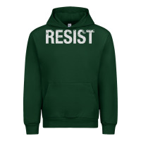 Forest Green resist united states america protest rebel political Urban Hoodie - maiPhamDesign