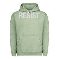 Pigment Oil Green resist united states america protest rebel political Urban Hoodie - maiPhamDesign