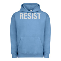 Pigment Pebble Blue resist united states america protest rebel political Urban Hoodie - maiPhamDesign