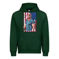 Forest Green Dwayne The Rock Johnson Men Gift Urban Hoodie - maiPhamDesign
