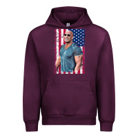 Mauve Wine Dwayne The Rock Johnson Men Gift Urban Hoodie - maiPhamDesign
