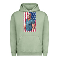 Pigment Oil Green Dwayne The Rock Johnson Men Gift Urban Hoodie - maiPhamDesign