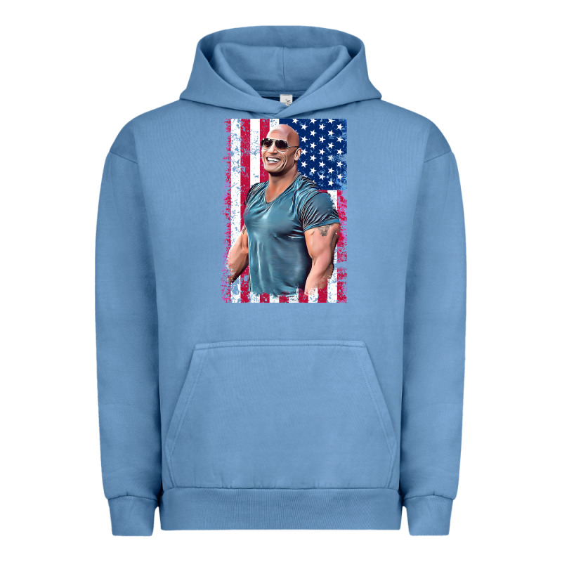 Dwayne The Rock Johnson Men Gift Urban Hoodie by maiPhamDesign | Teevron