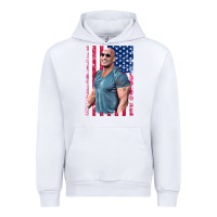 White Dwayne The Rock Johnson Men Gift Urban Hoodie - maiPhamDesign