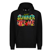 Black summer time Premium Hoodie - CowhideDigitalArt