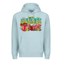 Blue Mist summer time Premium Hoodie - CowhideDigitalArt