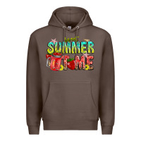 Coffee summer time Premium Hoodie - CowhideDigitalArt
