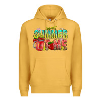Mustard summer time Premium Hoodie - CowhideDigitalArt