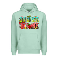 Seafoam summer time Premium Hoodie - CowhideDigitalArt