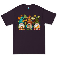 Plum Fall gnomes Premium Tee - NancyCooperArtShop