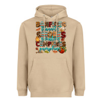 Mushroom bonfires flannels smores Heavyweight Hoodie - AdoDesignShop