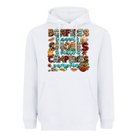White bonfires flannels smores Heavyweight Hoodie - AdoDesignShop