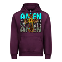 Mauve Wine amen Urban Hoodie - JahusDesignShop