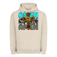 Pigment French Oak amen Urban Hoodie - JahusDesignShop