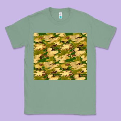 Camouflage With Glitter Classic Tee Designed By Tumblerdesignbyshophia