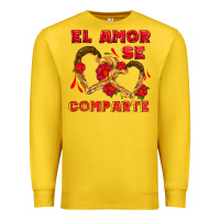 Lemon el amor se comparte with churros Premium Sweatshirt - AdoDesignShop