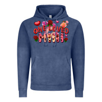 Vintage Denim One loved mini Valentine's Day Vintage Hoodie - FaDigitalArtStudio