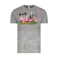 Happy Easter Truck With Farm Animals Easter Day Vintage Tee | Teevron
