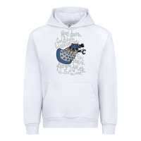 White Little can of hate movie special dalek Urban Hoodie - maiPhamDesign