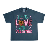 Midnight Navy for the love of the valentine Urban Heavy Tee - OliviaCreatesArt
