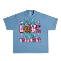 Pebble Blue for the love of the valentine Urban Heavy Tee - OliviaCreatesArt