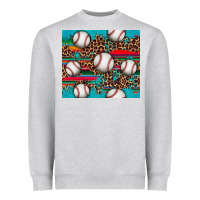 Heather Grey baseball Heavyweight Sweatshirt - Artiststas