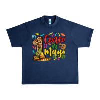 Navy My first cinco de mayo Urban Heavy Tee - RanaPortraitStore