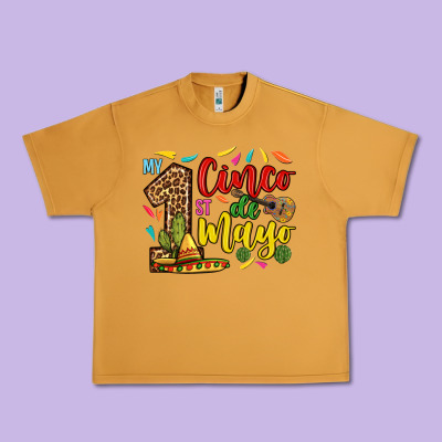My First Cinco De Mayo Urban Heavy Tee Designed By Ranaportraitstore