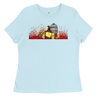 Baby Blue wizard Ladies Tee - TumblerDesignByShophia