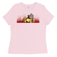 Bubblegum Pink wizard Ladies Tee - TumblerDesignByShophia