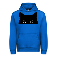 Cobalt Peeking Cat Urban Hoodie - maiPhamDesign