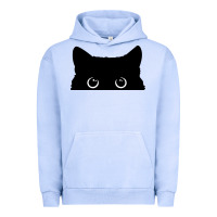 Pigment Grape Ice Peeking Cat Urban Hoodie - maiPhamDesign