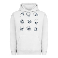 Pigment Lunar Rock Skulls Urban Hoodie - maiPhamDesign