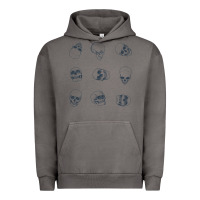 Pigment Tornado Skulls Urban Hoodie - maiPhamDesign