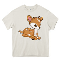 Cream gazelle Heavy Core Tee - texasbilliewilder