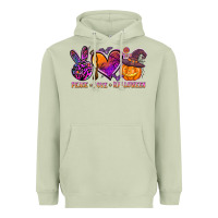 Matcha peace love halloween Heavyweight Hoodie - AdoDesignShop