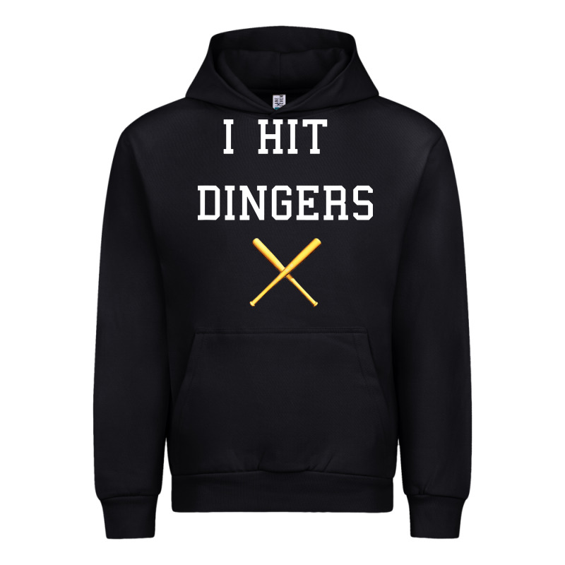 I Hit Dingers Baseball Urban Hoodie by maiPhamDesign | Teevron