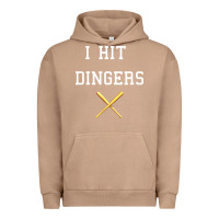 Pigment Burro i hit dingers baseball Urban Hoodie - maiPhamDesign