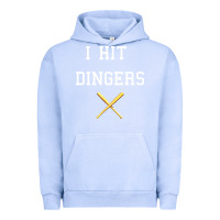 Pigment Grape Ice i hit dingers baseball Urban Hoodie - maiPhamDesign