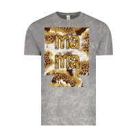 Cloud Rock Mama with leopard and cowhide regular can cooler Vintage Tee - HowdyJamesFarm