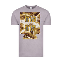Vintage Zinc Mama with leopard and cowhide regular can cooler Vintage Tee - HowdyJamesFarm