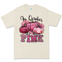 In October We Wear Pink Pumpkin Premium Tee | Teevron