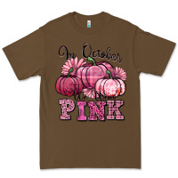 Cacao in october we wear pink pumpkin Premium Tee - texasbilliewilder