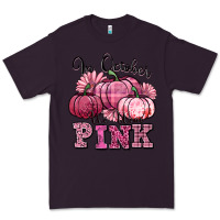 Plum in october we wear pink pumpkin Premium Tee - texasbilliewilder