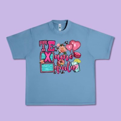 Te Quila Te Amo Urban Heavy Tee Designed By Oliviacreatesart