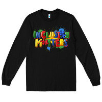 Black Inclusion matters Long Sleeve Tee - FaDigitalArtStudio